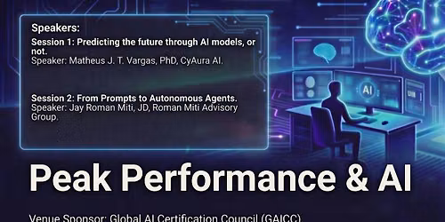 Peak Performance & AI - October Meetup