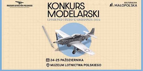 KONKURS MODELARSKI i gie\u0142da - "Lotnictwo i \u015bwiat w miniaturze 2026"