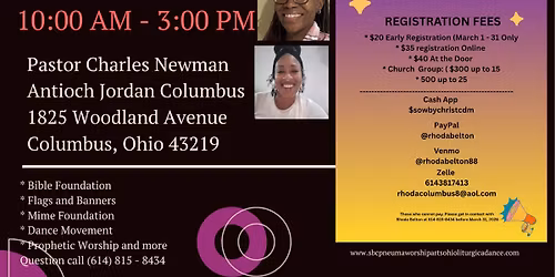 Flaggers, Mimes, Dancers and all in the Creative Arts Workshop