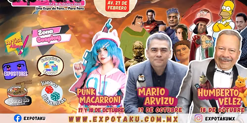 Expotaku 17 y 18 Octubre 2026