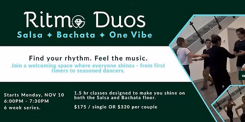 RITMO DUOS - Salsa \u00d7 Bachata Nights