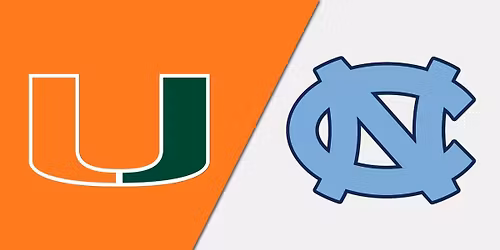 Miami Hurricanes at North Carolina Tar Heels Womens Volleyball