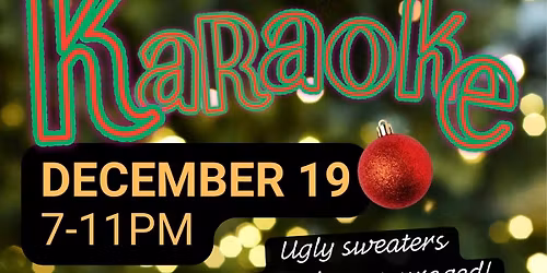 CHRISTMAS KARAOKE! with Wild Entertainment