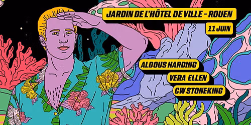 [FESTIVAL RUSH] Aldous Harding + Vera Ellen + CW Stoneking — Jardin de l'hôtel de ville - Rouen