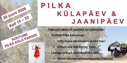 \ud83c\udf3f Pilka k\u00fclap\u00e4ev 2026 \ud83c\udf3f 