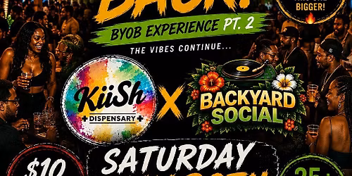 BACKYARD SOCIAL: WE OUTSIDE AGAIN