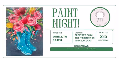 Garden Paint Night