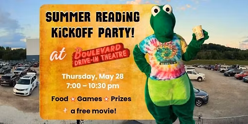 Summer Reading Kickoff Party @ Boulevard Drive-In