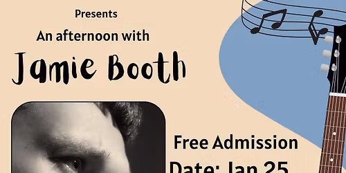 An Afternoon with Jamie Booth