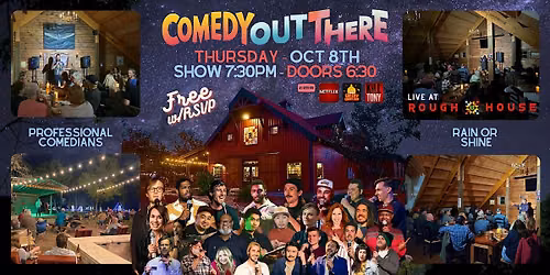 Comedy Out There at Roughhouse Brewing - FREE w\/RSVP