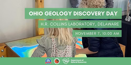 Ohio Geology Discovery Day - Horace R. Collins Laboratory at Alum Creek