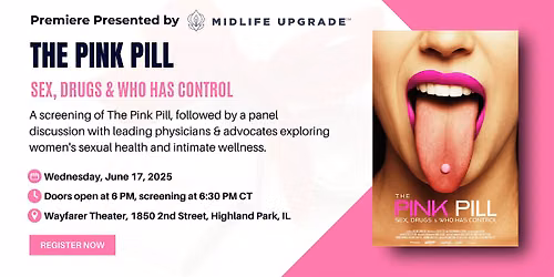 The Pink Pill: A Screening Presented by Midlife Upgrade