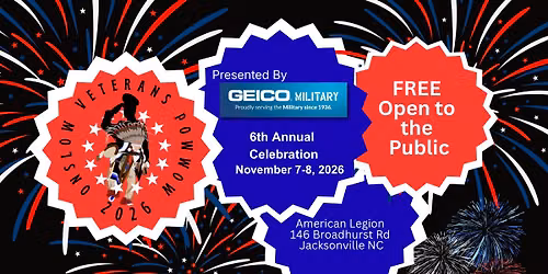 6th Annual Onslow Veterans Pow Wow