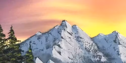 "PNW Sunset" In Person Paint Night Event Saturday 12 Noon in South Lake Union