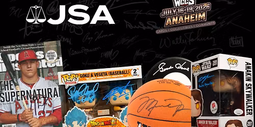 JSA at the West Coast Card Show