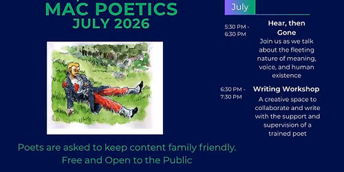Poetry with David Brown, Hear, Then Gone