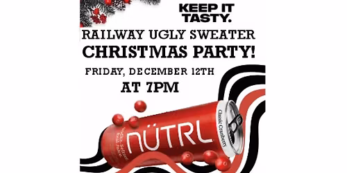 Railway Ugly Sweater Xmas Party
