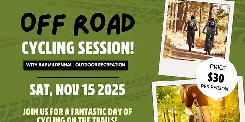 Off Road Cycling Session