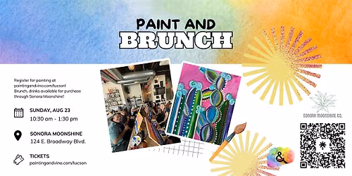 Chic Cactus Paint and Brunch
