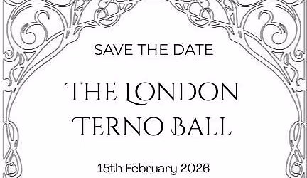 TEA AND REHEARSAL - THE LONDON TERNO BALL 