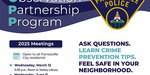 Painesville Police C.O.P.P. Meeting