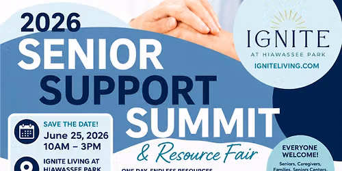 2026 Senior Support Summit Resource Fair