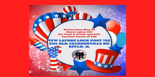 QUARTER AUCTION TO BENEFIT VFW POST 755 OLD JACK. RD