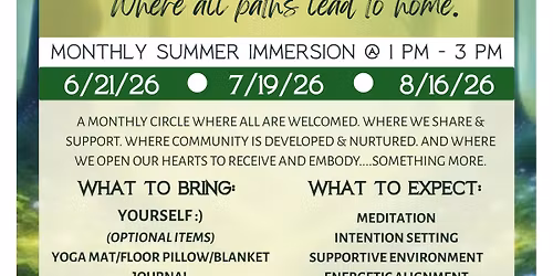 The GATHERING at TANSY - Summer Immersion