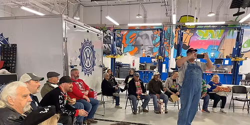 VDubby Ugly Sweater Get Together 