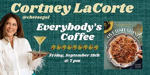 Cortney LaCorte "Oversharing" Cookbook signing