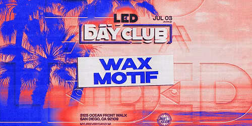 LED Day Club with Wax Motif