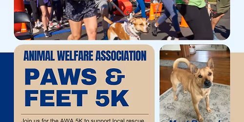 AWA Paws & Feet 5K