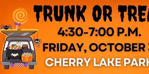 Groveland's Trunk or Treat at Cherry Lake Park