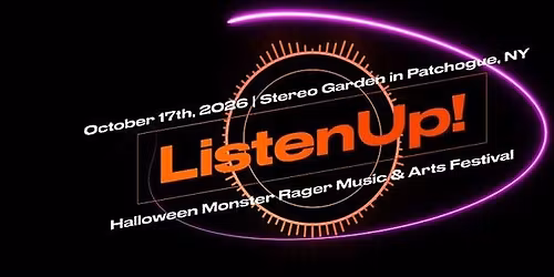 Halloween Monster Rager Presented by ListenUp!