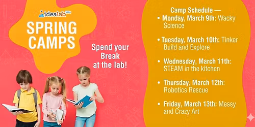 Spring Break Camp at Idea Lab Kids Bellaire