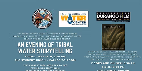 An Evening of Tribal Water Storytelling