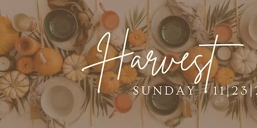 Harvest Sunday