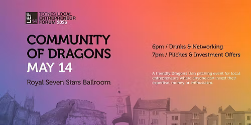14th Local Entrepreneur Forum & Community of Dragons