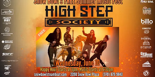 \ud83d\udd25High Step Society-Free Live Music!\ud83c\udfb5