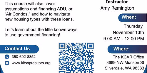 Government Financing Master Class with Amy Remington