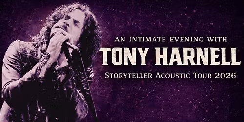 An intimate evening with Tony Harnell 