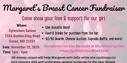 Margaret's Breast Cancer Fundraiser