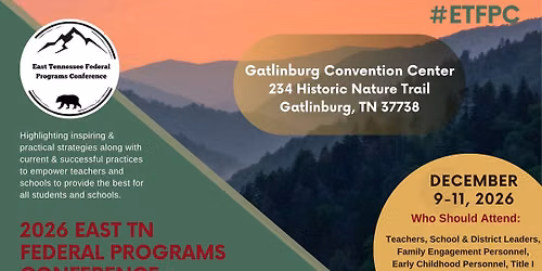2026 East Tennessee Federal Programs Conference