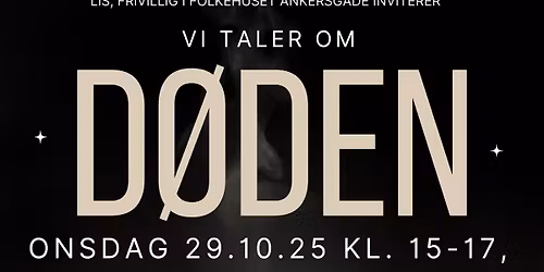 Vi taler om d\u00f8den