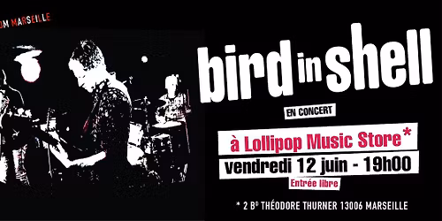 BIRD IN SHELL (Indie Rock) Showcase \u00e0 Lollipop