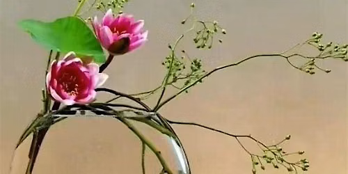 New Workshop: Japanese Flower Arrangement with a Clear Vase