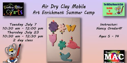Air Dry Clay Mobile Day 2