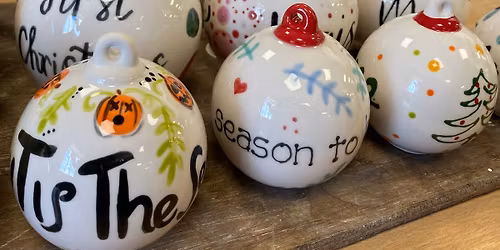 Bauble Painting Masterclass - CAMBERLEY