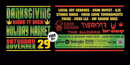 DANKSGIVING: Hook It High Holiday Market