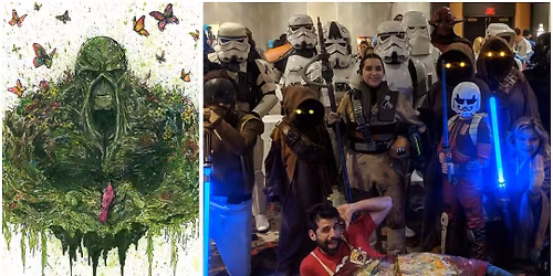 Free Albuquerque Marvel, Star Wars, DC Art & Cosplay Expo- Meet DC's Swamp Thing!